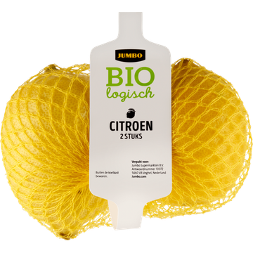 Jumbo Biologisch Citroen 2 Stuks | Flickmyhouse
