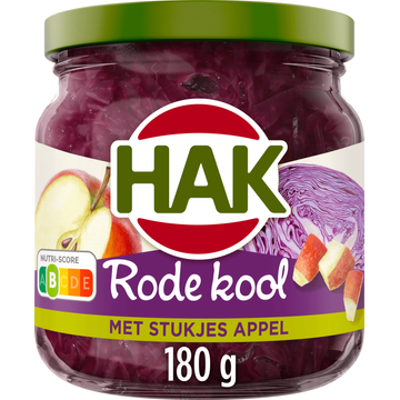 Hak Rode Kool met Stukjes Appel 180 g bij Jumbo | Flickmyhouse