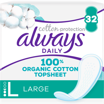 Always Daily Cotton Protection Inlegkruisjes bij Jumbo | Flickmyhouse