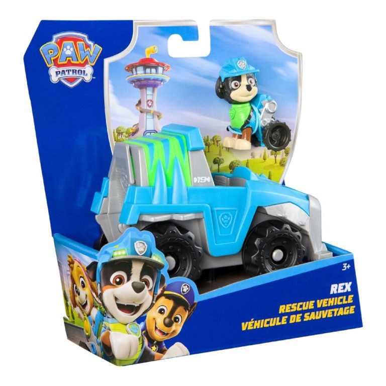 Paw Patrol Rex met Voertuig | Kopen bij Flickmyhouse