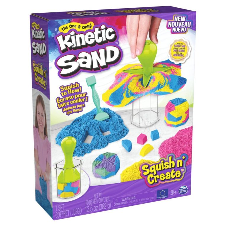 Kinetic Sand Squish and Create | Kopen bij Flickmyhouse