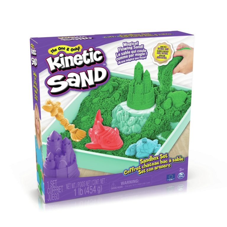 Kinetic Sand Sand Box Groen | Kopen bij Flickmyhouse