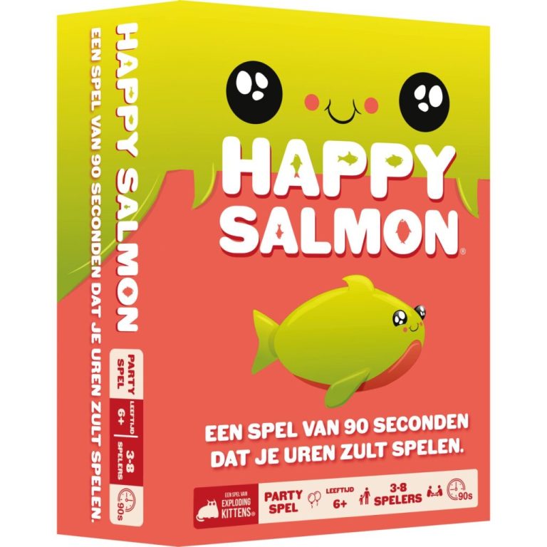 Exploding Kittens Happy Salmon | Kopen bij Flickmyhouse