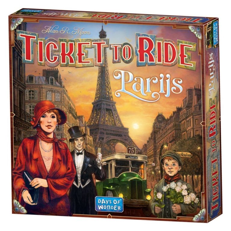 Days of Wonder Ticket To Ride Parijs | Kopen bij Flickmyhouse