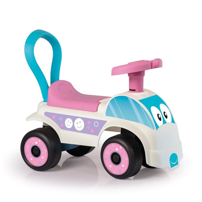 Dolu Loopauto Roze/Wit | Kopen bij Flickmyhouse