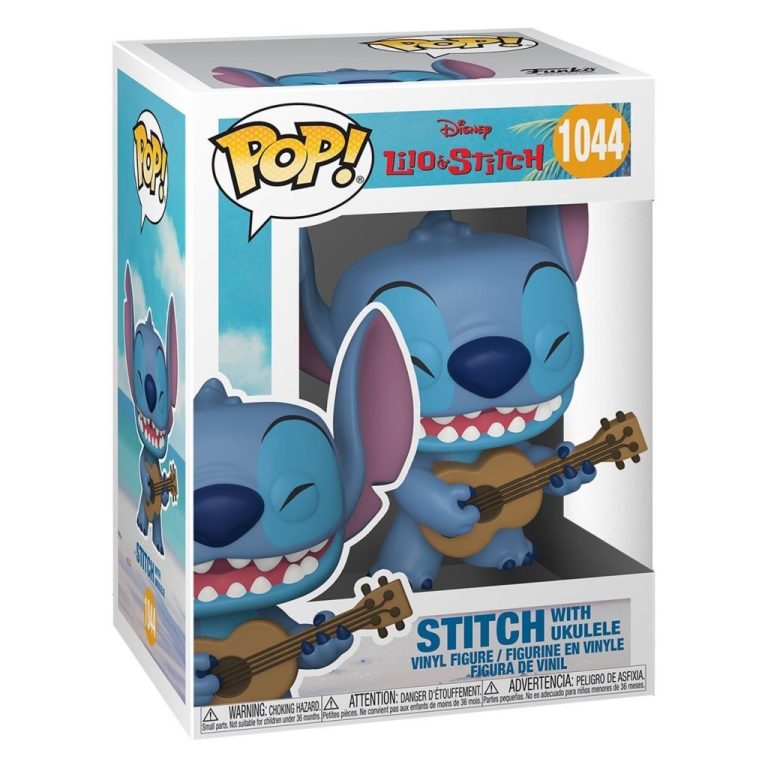 Funko Pop! 1044 Disney Lilo & Stitch Stitch met Ukele | Kopen bij Flickmyhouse