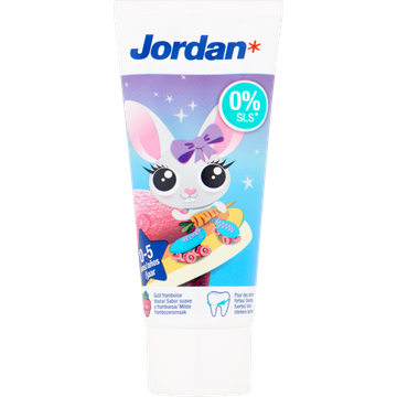Jordan Tandpasta Milde Frambozensmaak 05 Jaar 50 ml bij Jumbo | Flickmyhouse