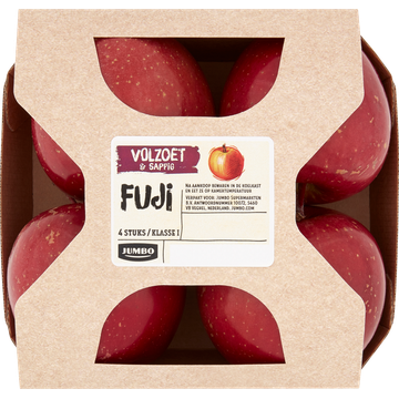 Jumbo Fuji Appels 4 Stuks | Flickmyhouse
