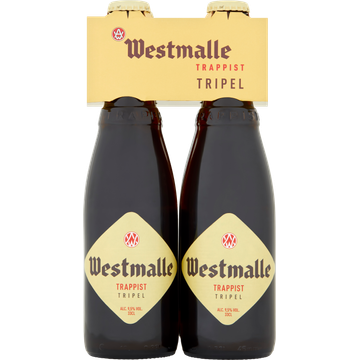 Westmalle Trappist Tripel Fles 4 x 330ML bij Jumbo | Flickmyhouse