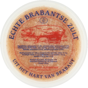Van Iersel Vleeswaren Echte Brabantse Zult 240 g bij Jumbo | Flickmyhouse