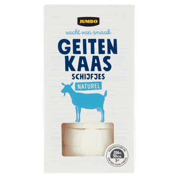 Jumbo Geitenkaas Schijfjes Naturel 125 g | Flickmyhouse