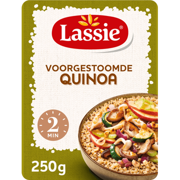 Lassie Voorgestoomde Quinoa kant & klaar 250 gram bij Jumbo | Flickmyhouse