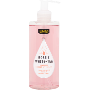 Jumbo Handzeep Rose & WhiteTea 300 ml | Flickmyhouse