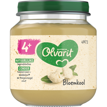 Olvarit 4+ Maanden Bloemkool 125g bij Jumbo | Flickmyhouse
