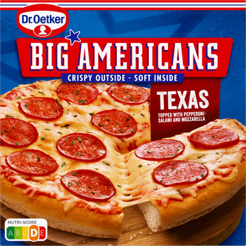 Dr. Oetker Big Americans Pizza Texas 435 g bij Jumbo | Flickmyhouse