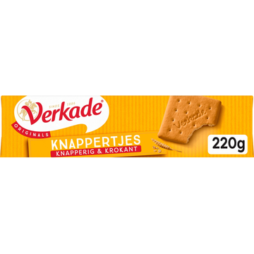 Verkade Originals Knappertjes Knapperig & Krokant 220 g bij Jumbo | Flickmyhouse