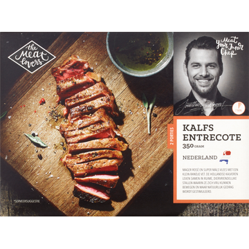 The MeatLovers Kalfsentrecote 350 g bij Jumbo | Flickmyhouse