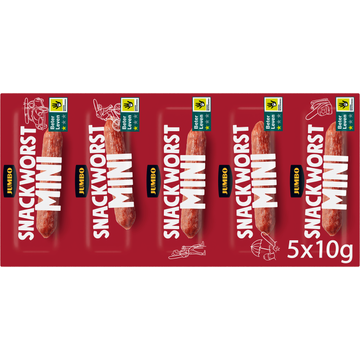 Jumbo Snackworst Mini 5 x 10 g | Flickmyhouse