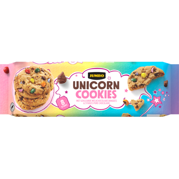 Jumbo Unicorn Cookies 8 Stuks 150 g | Flickmyhouse