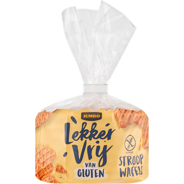Jumbo Lekker Vrij van Gluten Stroop Wafels 240 g | Flickmyhouse