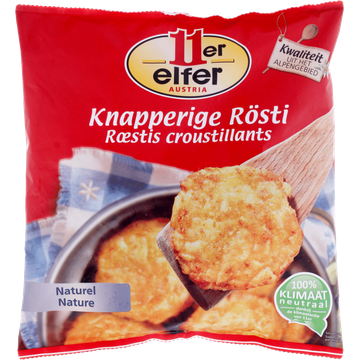 11er Knapperige Rosti Naturel 500 g bij Jumbo | Flickmyhouse