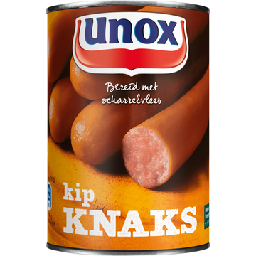 Unox Knaks Kip 400 g bij Jumbo | Flickmyhouse