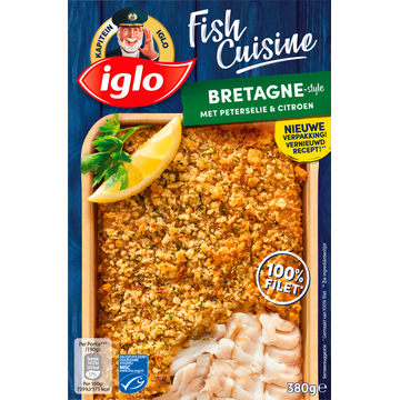 Iglo Fish Cuisine Bretagne 380 g bij Jumbo | Flickmyhouse