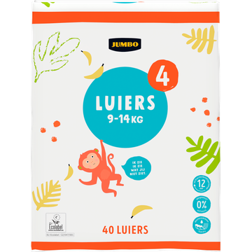 Jumbo Luiers Maat 4 914 kg 40 Stuks | Flickmyhouse