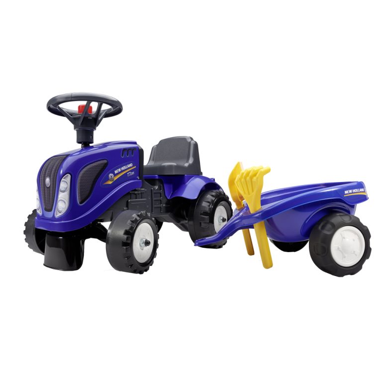 Falk New Holland Looptractor Set Blauw | Kopen bij Flickmyhouse