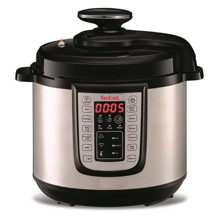 Tefal CY505E All-in-One Slowcooker 6L RVS/Zwart | Kopen bij Flickmyhouse