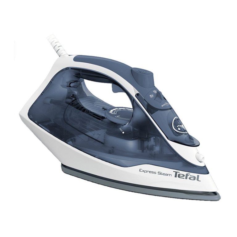 Tefal FV2837 Express Steam Stoomstrijkijzer Donkerblauw/Wit | Kopen bij Flickmyhouse