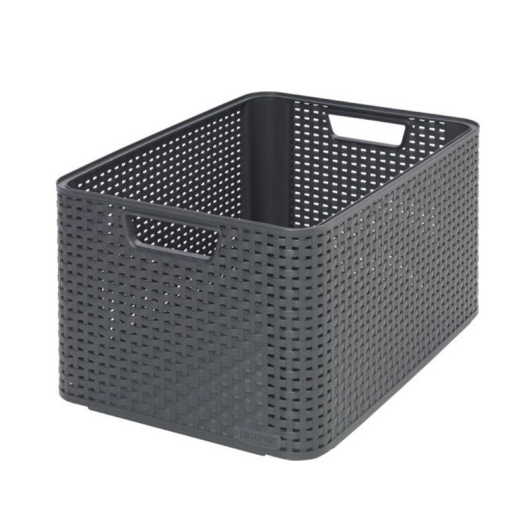 Curver Style Opbergmand 30L Antraciet | Kopen bij Flickmyhouse