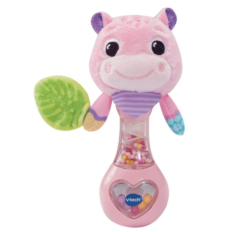 VTech Baby Nijlpaard Rammelaar Roze | Kopen bij Flickmyhouse