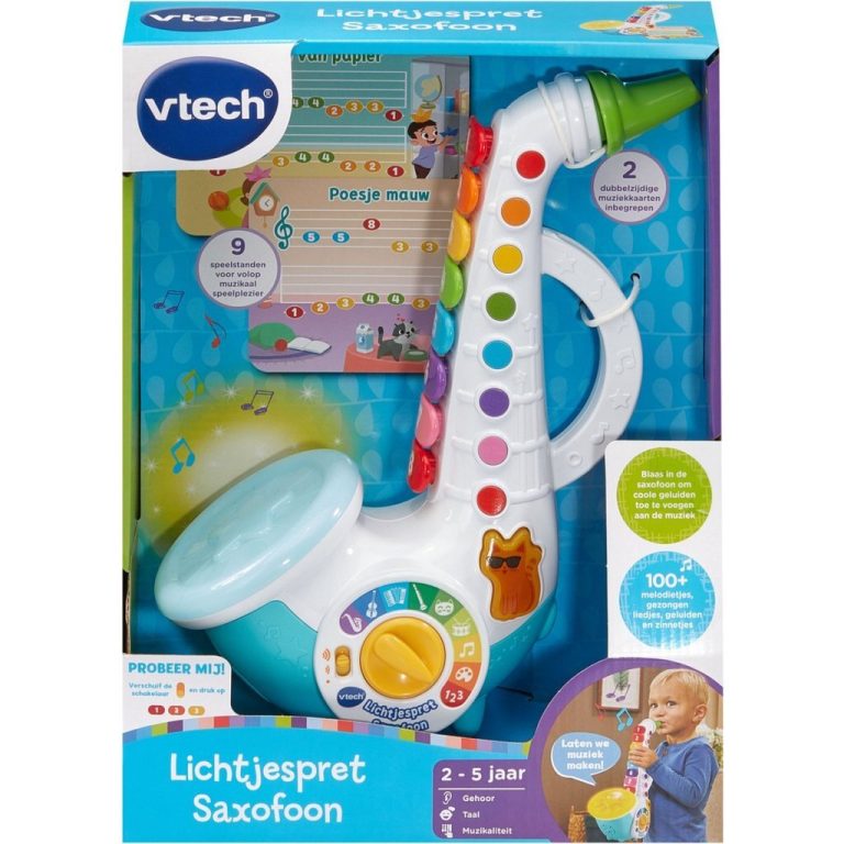 VTech Baby Lichtjespret Saxofoon | Kopen bij Flickmyhouse