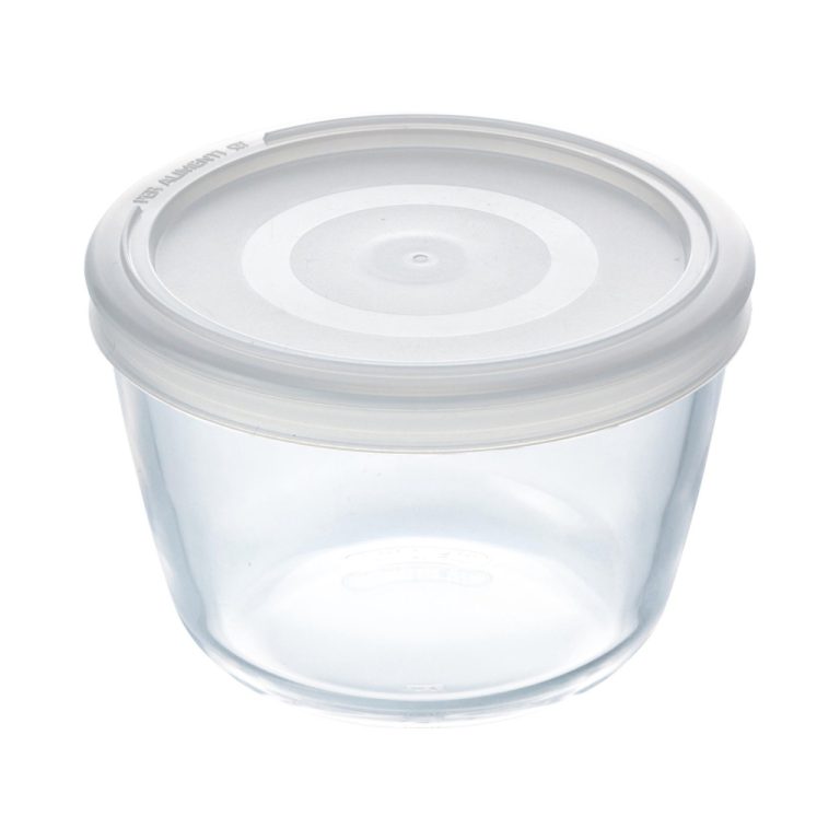 Pyrex Cook and Freeze Ronde Glazen Vershoudschaal met Deksel 0.6L | Kopen bij Flickmyhouse