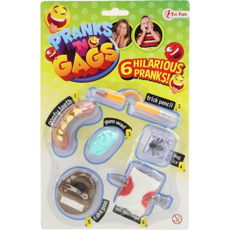 Toi-Toys Pranks and Gags Fopartikelen 6 Stuks | Kopen bij Flickmyhouse