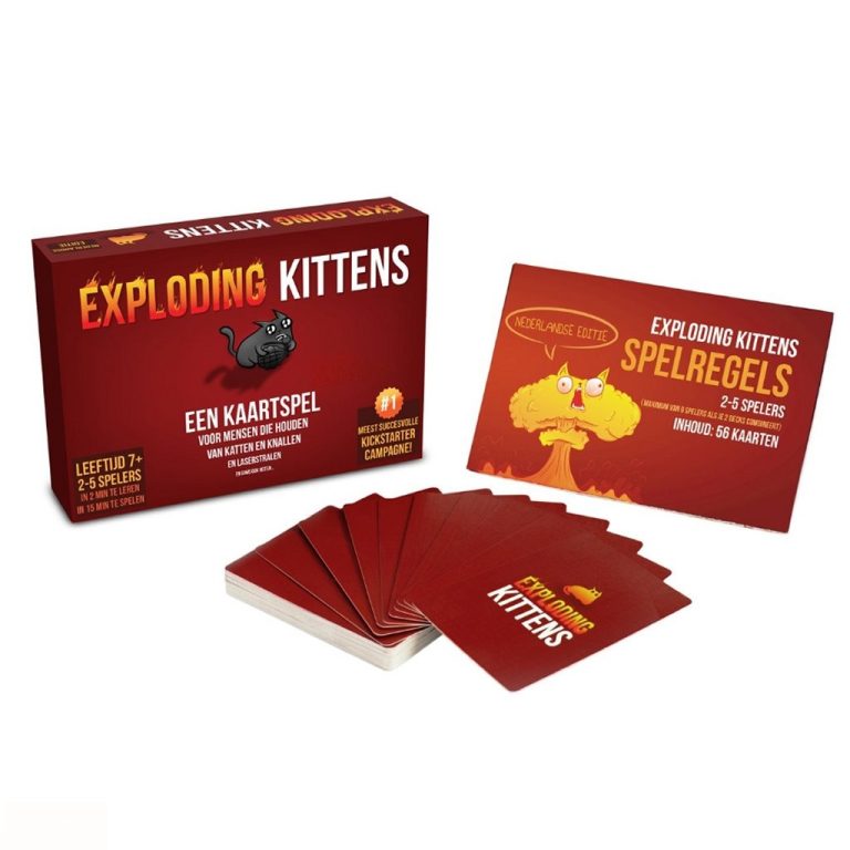 Asmodee Exploding Kittens | Kopen bij Flickmyhouse