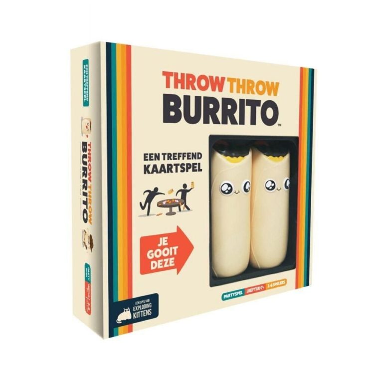 Asmodee Throw Throw Burrito | Kopen bij Flickmyhouse