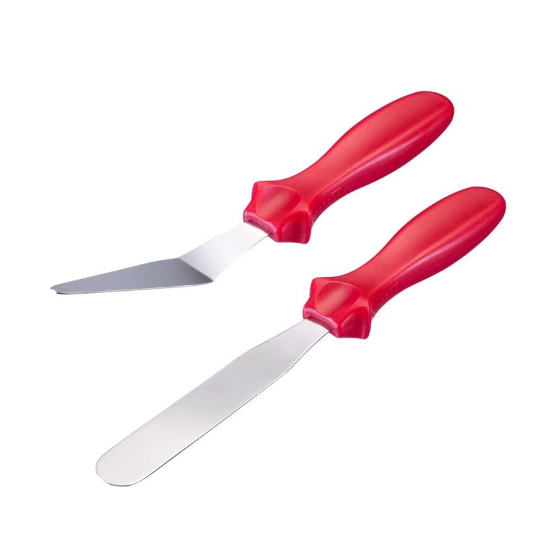 Westmark Patisseriemessen 2 Stuks Rood/RVS | Kopen bij Flickmyhouse