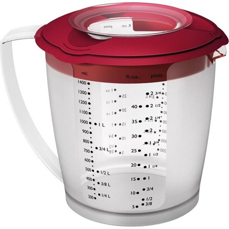 Westmark Helena Maatbeker 1.4L Rood/Transparant | Kopen bij Flickmyhouse