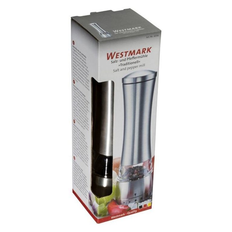 Westmark Peper-Zout Molen 21 cm RVS | Kopen bij Flickmyhouse