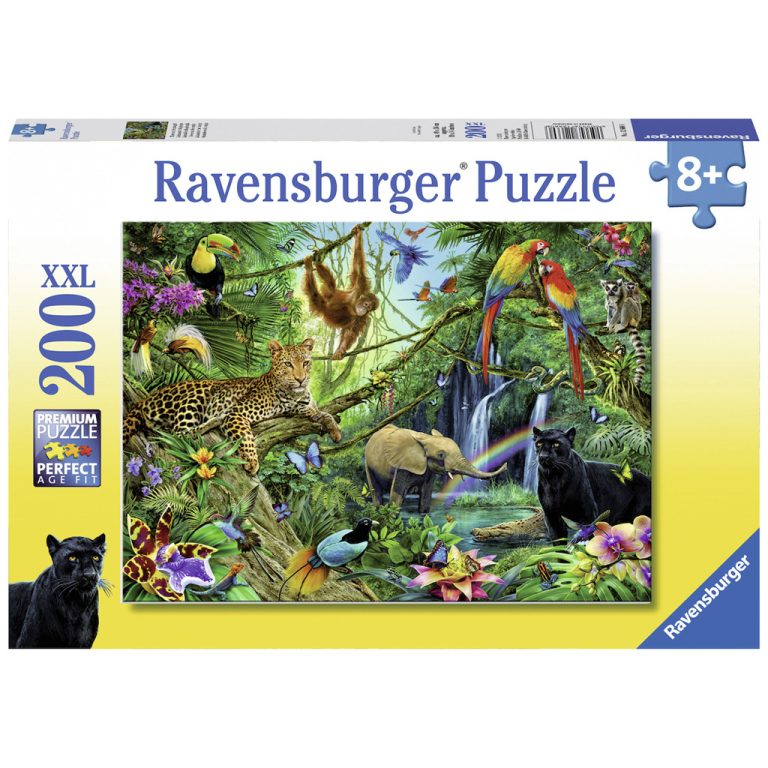 Ravensburger Puzzel Dieren In De Jungle 200 Stukjes XXL | Kopen bij Flickmyhouse