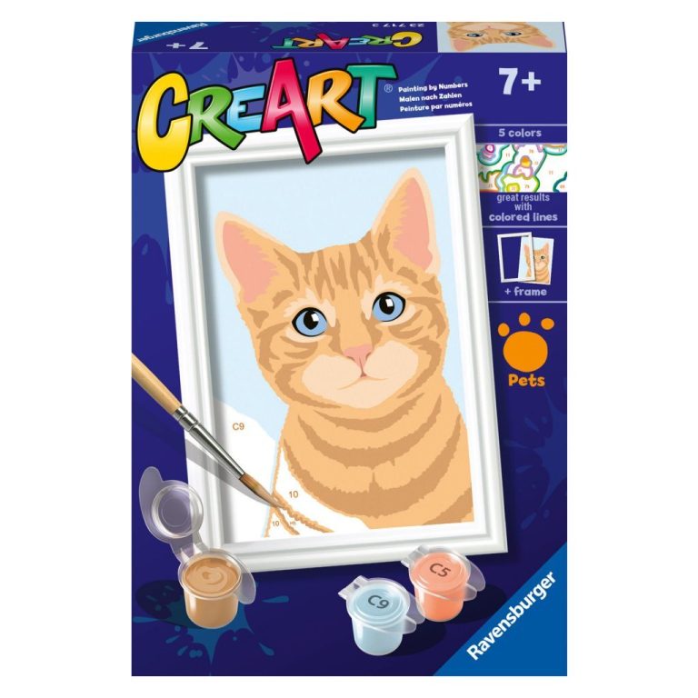 Ravensburger CreArt Schilderen op Nummer Rode Kater | Kopen bij Flickmyhouse