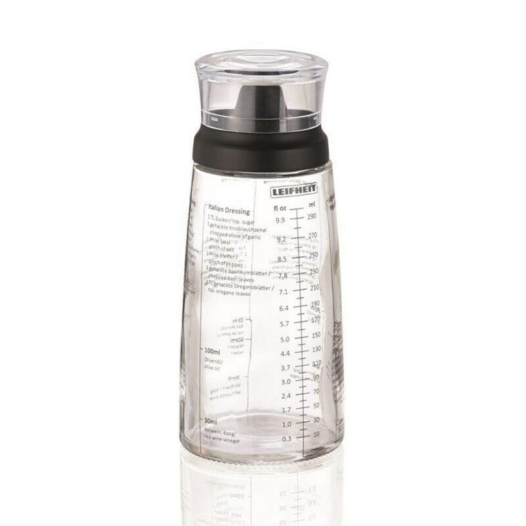 Leifheit 3195 Proline Dressing-Shaker 300 ml Glas/Zwart | Kopen bij Flickmyhouse
