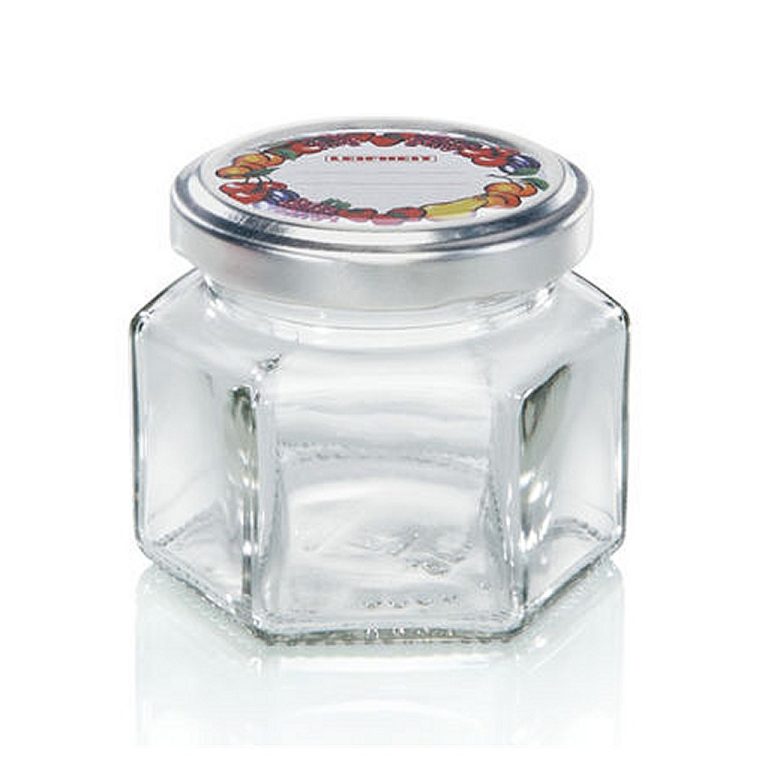 Leifheit 3209 Jampot Zeshoekig 106 ml Glas/Zilver | Kopen bij Flickmyhouse