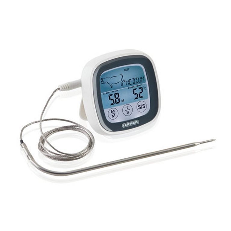 Leifheit 3223 Digitale Oven- en BBQ Thermometer Wit/Grijs | Kopen bij Flickmyhouse