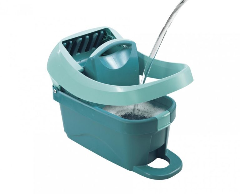 Leifheit 55076 Profi Emmer met Pers en Wielen 8L | Kopen bij Flickmyhouse