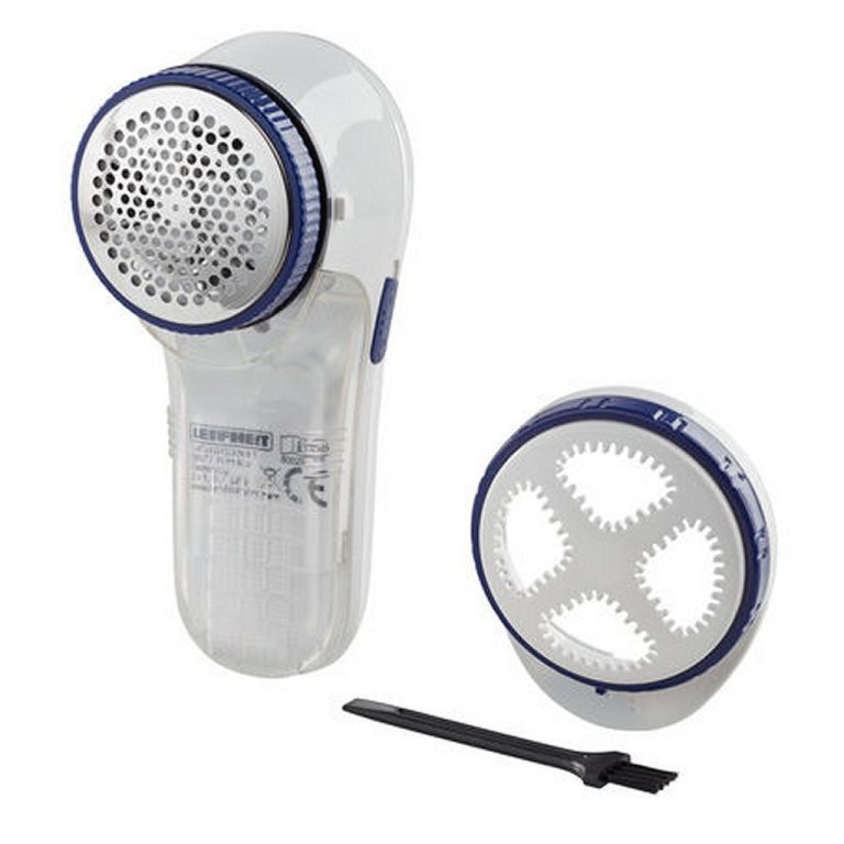 Leifheit 80029 Elektrische Pluizentondeuze Wit/Blauw | Kopen bij Flickmyhouse