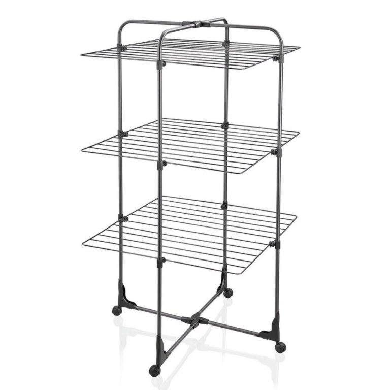 Leifheit 81470 Classic 270 Droogtoren 3 Etages 27 m Drooglengte 126x68x68 cm Zwart | Kopen bij Flickmyhouse