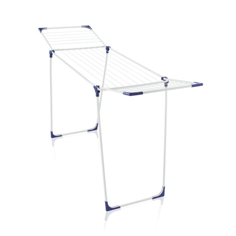Leifheit 81621 Classic 180 Solid Droogrek Wit/Blauw | Kopen bij Flickmyhouse